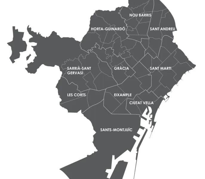 Barcelona and its neighbourhoods