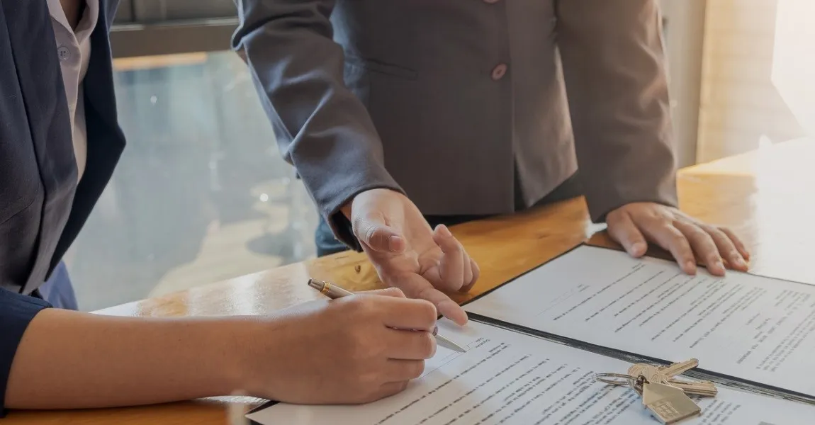 Trust a real estate agent for peace of mind