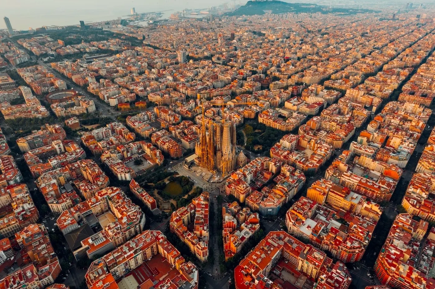 Foreign buyer reviewing documents before buying a home in Barcelona